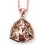 Mon-bijou - D4161 - Collier tendance en cristal de Swarovski et plaqué Or rose en argent 925/1000