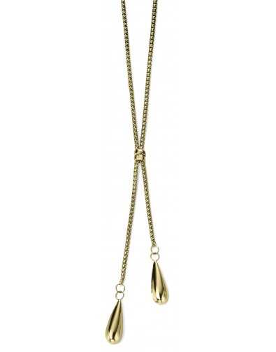 Collier tendance en Or jaune 375