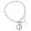 Bracelet cœur en argent 925