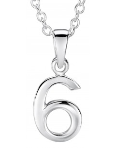 Mon-bijou - DC6 - Collier nombre porte bonheur en argent 925/1000