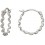 Mon-bijou - D2187 - Boucle d'oreille diamant en Or blanc 375/1000