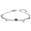 Mon-bijou - D5024 - Bracelet tendance cristal en argent 925/1000