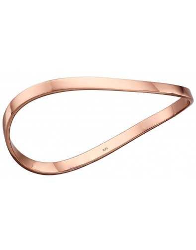 Bracelet tendance plaqué or rose en argent 925