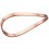 Bracelet tendance plaqué or rose en argent 925