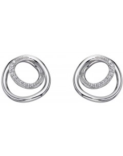 Mon-bijou - D5644 - Boucle d'oreille zirconium en argent 925/1000