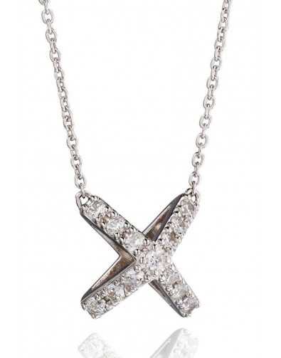 Collier tendance en argent 925