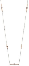 Collier original plaqué Or rose en argent 925