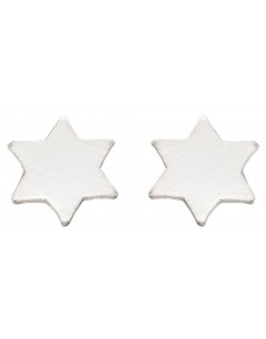 Mon-bijou - D022 - Boucle d'oreille étoile en argent 925/1000