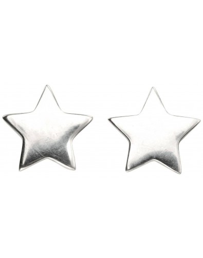 Mon-bijou - D963 - Boucle d'oreille étoile en argent 925/1000