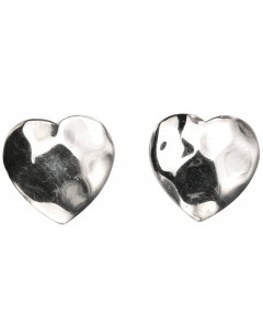 Mon-bijou - D979 - Boucle d'oreille cœur en argent 925/1000