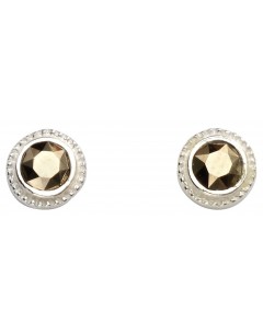 Mon-bijou - D989a - Boucle d'oreille original en argent 925/1000