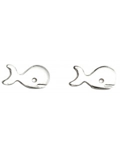 Mon-bijou - D997c - Boucle d'oreille baleine en argent 925/1000