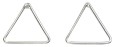 Boucle d'oreille originale en argent 925