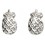 Boucle d'oreille ananas en argent 925