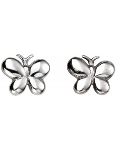 Mon-bijou - D2009c - Boucle d'oreille papillon en argent 925/1000