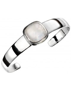 Mon-bijou - D4905 - Bracelet classe pierre de lune en argent 925/1000