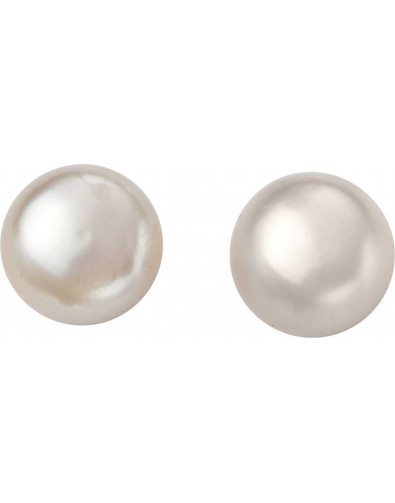 Mon-bijou - D5370 - Boucle d'oreille perle en argent 925/1000