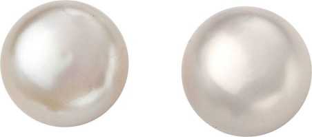 Mon-bijou - D5370 - Boucle d'oreille perle en argent 925/1000