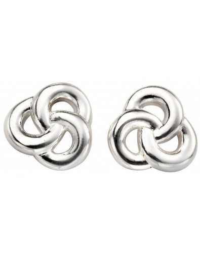 Boucle d'oreille originale en argent 925