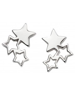 Mon-bijou - D5416 - Boucle d'oreille étoile en argent 925/1000