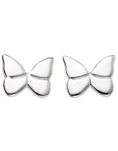 Mon-bijou - D5424 - Boucle d'oreille papillon en argent 925/1000