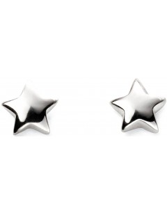 Mon-bijou - D5553 - Boucle d'oreille étoile en argent 925/1000