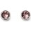 Mon-bijou - D5563 - Boucle d'oreille chic pierre de juin en argent 925/1000