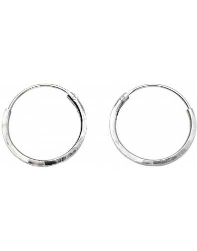 Boucle d'oreille tendance en argent 925