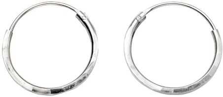 Boucle d'oreille tendance en argent 925