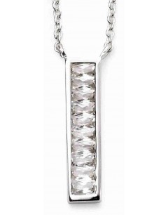 Mon-bijou - D4214 - Collier tendance zirconium en argent 925/1000