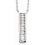 Collier tendance zirconium en argent 925