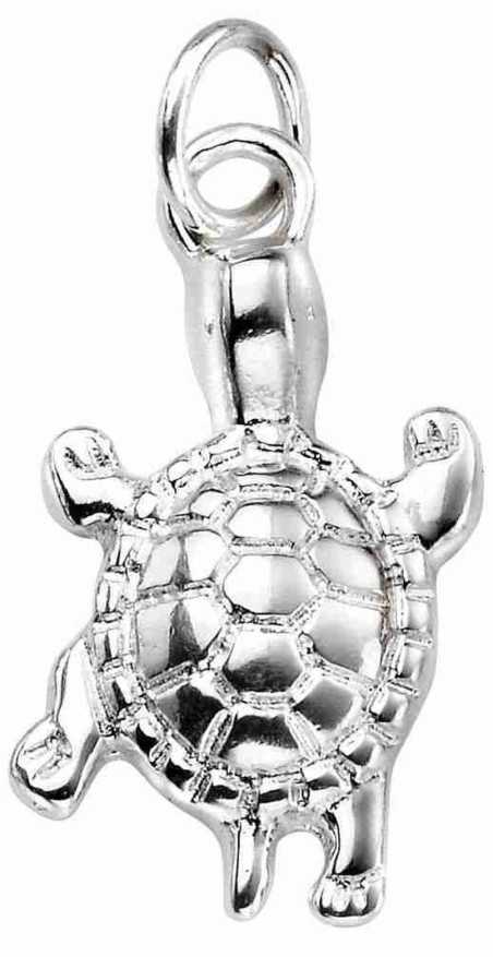 Collier petite tortue en argent 925