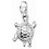 Collier petite tortue en argent 925