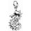 Collier hippocampe en argent 925