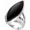 Bague tendance Onyx en argent 925