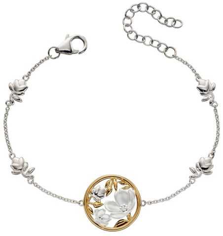 Mon-bijou - D5234 - Bracelet chic plaqué or en argent 925/1000