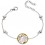 Mon-bijou - D5234 - Bracelet chic plaqué or en argent 925/1000