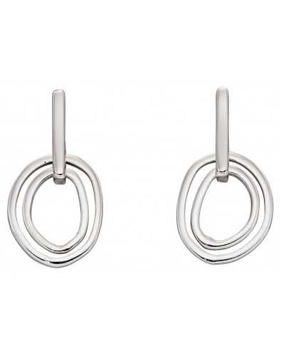 Boucle d'oreille originale en argent 925