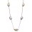 Collier chic plaqué or en argent 925