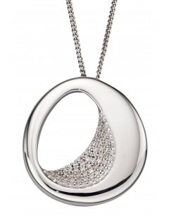 Mon-bijou - D4851c - Collier tendance et chic en argent 925/1000