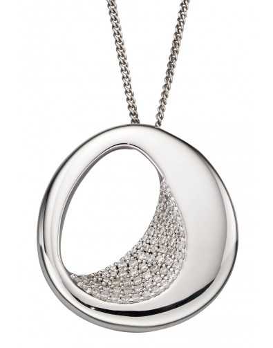 Collier tendance et chic en argent 925