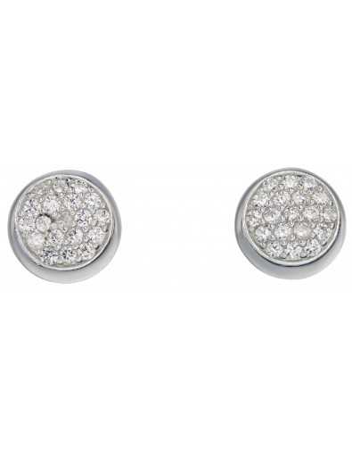 Boucle d'oreille tendance en argent 925