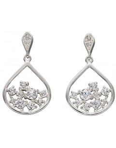 Mon-bijou - D5673 - Boucle d'oreille tendance en argent 925/1000