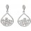 Boucle d'oreille tendance en argent 925