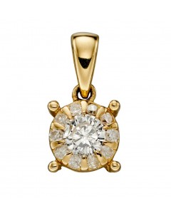 Mon-bijou - D2169 - Collier diamant en or 375/1000