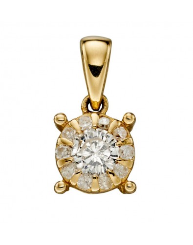Mon-bijou - D2169 - Collier diamant en or 375/1000