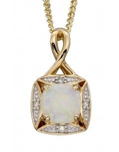 Mon-bijou - D2233 - Collier opal en or 375/1000