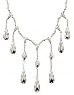 Mon-bijou - D4289 - Collier gouttes en argent 925/1000