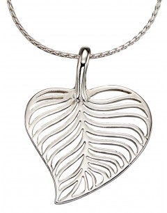 Mon-bijou - D4668 - Collier coeur en argent 925/1000