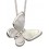 Mon-bijou - D4669 - Collier papillon nacre en argent 925/1000